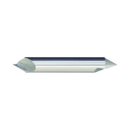 Morse Countersink, Double End, Series 5751, 58 Body Dia, 314 Overall Length, 58 Shank Dia, 1 Flute 50496
